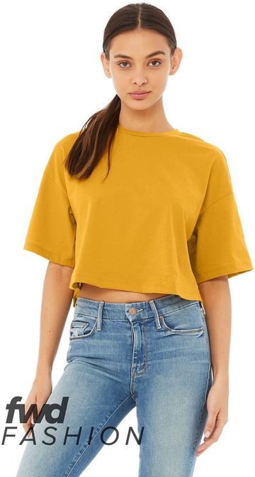 Bella + Canvas FWD Fashion Ladies' Jersey Cropped T-Shirt